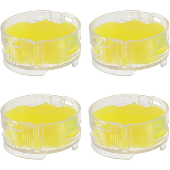 4Pack Odor Neutralizer Replacement Cartridge fit for Shark AZ3000 AZ3002 HZ3000 IZ862H IZ562H ZD550 ZU102 LA702 Odor Elimination Replacement 1541FC3000(Lemon)