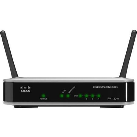 Cisco RV120W-A-NA Wireless Router 802.11G 4 Port 10-100