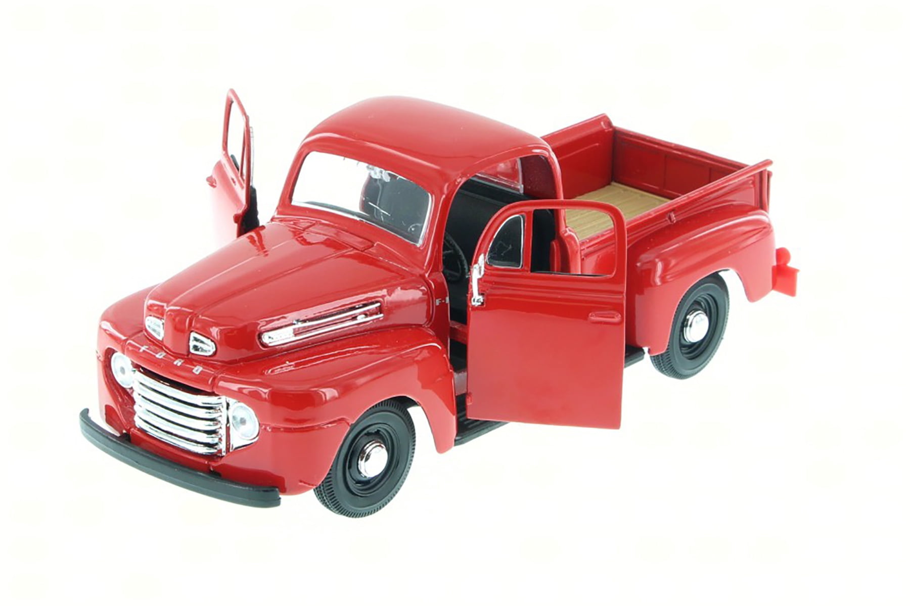 1948 Ford F-1 Pickup Truck, Red - Showcasts 37935 - 1/24 Scale Diecast Model Car