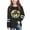 Noir, variante sur Chandails de la Saint-Patrick pour Enfants, T-Shirt Décontracté à Manches Longues pour Garçons Filles Tout-Petits, Jolis Hauts Trèfle Irlandais, Vêtements de Fête pour Enfants pour l'École