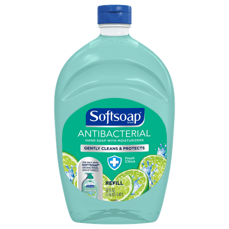 (2 pack) Softsoap Antibacterial Hand Soap Refill, Fresh Citrus, 50