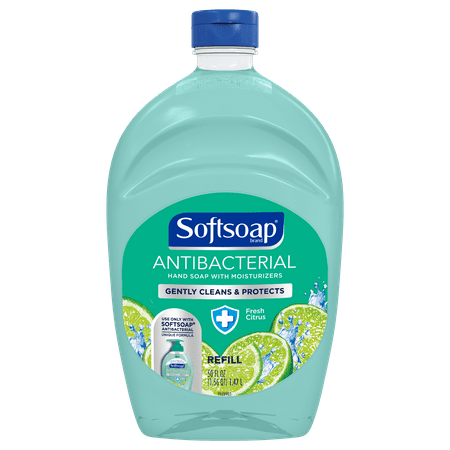 Skintegrity Antibacterial Soap - (2 pack) Softsoap Antibacterial Hand Soap Refill, Fresh Citrus, 50 Oz