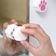thumbnail image 2 of esponjas de limpieza para espejos de baño con forma de garra de gato., 2 of 6