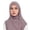 Light Purple, variant on Daznico Scarf for Women, Elegant Chiffon Pearl Scarf Wrap Shawl for Summer Lightweight Versatile Headband Neckwear
