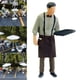 thumbnail image 5 of Figuras RM 1:64 Camarero Camarera Mujer Hombre Muñeca Escena Diseño Juguete Coleccionables Café Camarero, 5 of 9