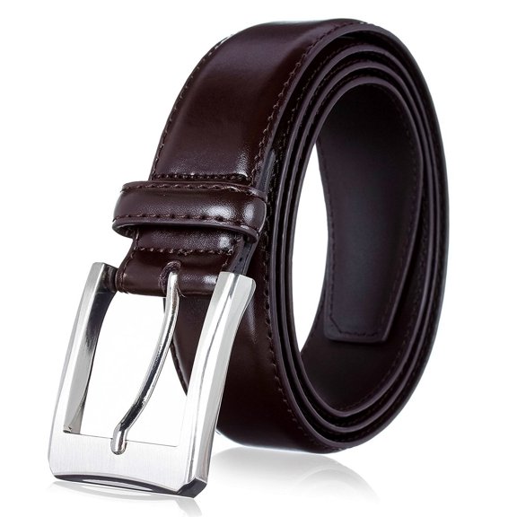 Men's Dress Belt, Genuine Leather Belts  - Classic & Fashion Design for Work Business and Casual
