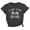 Dark Gray, variant on Women's Tops T Shirts Short Sleeve Graphic Letter Print Loose Fit Crewneck Tees