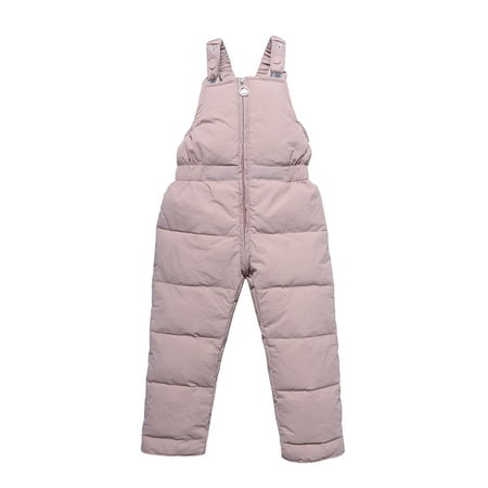 

Esaierr Newborn Toddler Snow Bibs Overalls Boys Winter Warm Pants Kids Outdoor Ski Mountain Pants Jumpsuit Insulated Waterproof for Girls 9 Months - 6 Years