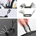 thumbnail image 2 of Compacts Bike Repair Carbon Steel Multitool Emergencies Repairs Wrenches for Professional and Casual Cyclists, 2 of 12