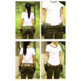thumbnail image 4 of Soidarity Cinturón ancho engrosamiento pretina de bucle multiusos faja exterior de entrenamiento ajustable colgante rápido resistente al Escalada camuflaje negro, 4 of 6