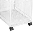 thumbnail image 6 of QSTDGVPW Rolling Cart with Wheels Bathroom Classroom Pantry Study Room File Organizer White, 6 of 9