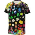 thumbnail image 6 of Boys Girls Battle for Dream Island Bfdi 3D Graphic T-Shirts Short Sleeve Tees Shirt for Kids, 6 of 6