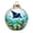 Ocean F #8, variant on Glowing Halloween Ornament Decor – Hanging Resin Figurines with Battery Operated Lights, Wonderful for Tree Decoration or Window Display to Welcome Trick-or-Treaters (G)