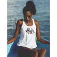 thumbnail image 2 of Mothers Day Noir Text Racerback Tank Women -Image by Shutterstock, Female XX-Large, 2 of 4