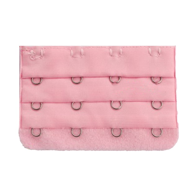 Qarigey Correa de extensión extensores de sujetador hebilla 4 ganchos sujetador ganchos transpirable práctico reemplazo 3 filas para ropa Ropa, zapatos y accesorios Miscelánea camarones rojos