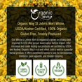 thumbnail image 4 of Organic Way St. John's Wort Whole (Hypericum Perforatum) - European Wild-Harvest | Organic & Kosher Certified | Vegan, Non GMO & Gluten Free | USDA Certified | Origin - Albania (1/4 lbs / 4 oz), 4 of 5