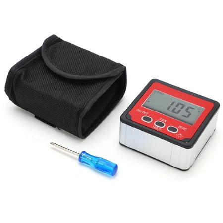 

PAOMIAN Magnetic Digital Level Angle Meter Gauge Digital Inclinometer Angle Finder Measurement Instrument