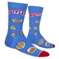 thumbnail image 3 of Cool Socks, Ruffles Chips Men's, Fun Novelty Crew Socks, 3 of 6