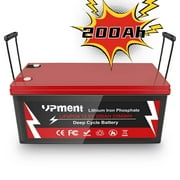 12V 200Ah LiFePO4 Deep Cycle Lithium Iron  Battery for RV/Solar/Marine/Overland/Off-Grid