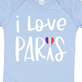 thumbnail image 4 of Inktastic I Love Paris French Flag Heart Boys or Girls Baby Bodysuit, 4 of 5