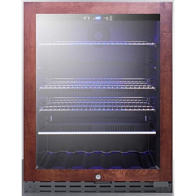 SUMMIT Refrigerador de Bebidas Incorporado de 24" de Ancho, Compatible con ADA