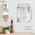 thumbnail image 5 of Dexsa Psalm 91 Wood Plaque with Inspiring Quote 11.75 in x 15 in, 5 of 5