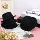 thumbnail image 2 of 4 unids bricolaje paño formal sombreros decorativos formales sombreros de cabeza haciendo accesorios, 2 of 5