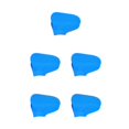 thumbnail image 3 of Decodeary Waterproof Latex Shoe Covers Reusable Non Slide Rain Cover Cycling Sports Protector Outdoor Soft Sole Boot Kids Blue L 5Set, 3 of 6