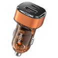 thumbnail image 1 of C45 Car Charger Adapter Fast Charging 43W USB A USB C Port Car Charger For Tablets Smart Phones Laptop, 1 of 9