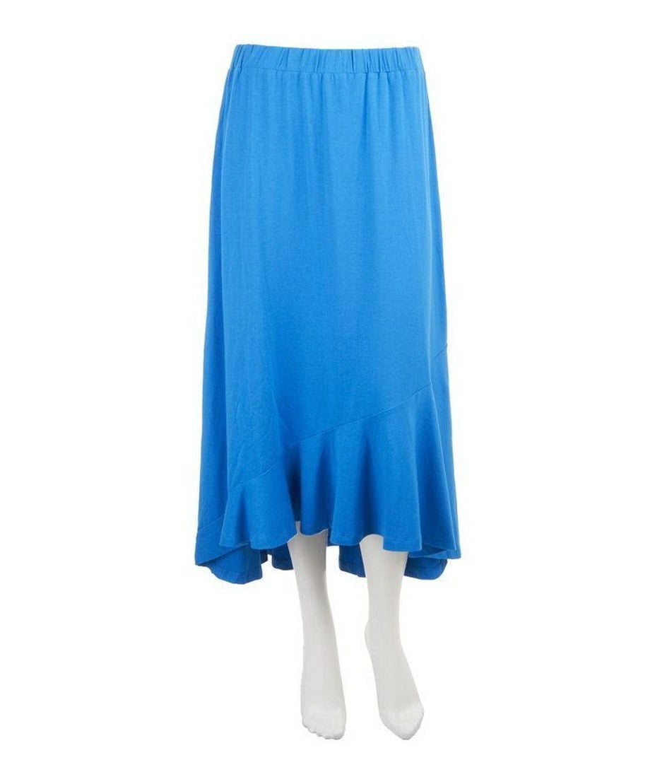 Liz Claiborne NY High-Low Knit Maxi Skirt A234040 - Walmart.com