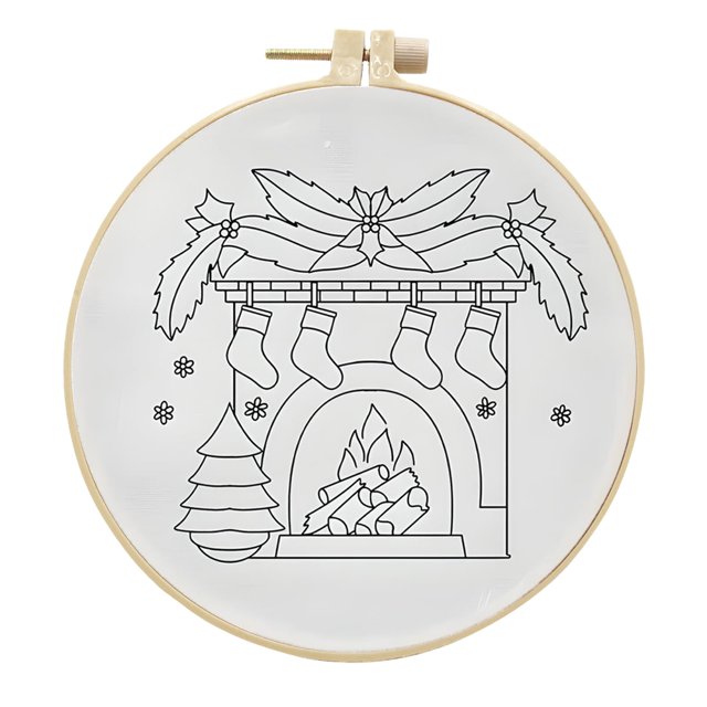 Kit Inicio Bordado Navidad para Principiantes
