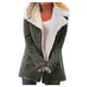 thumbnail image 1 of Chaqueta de solapa con botones de felpa compuesta cálida de invierno de talla grande para mujer, prendas de vestir, abrigo Pompotops qwe17773, 1 of 6