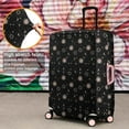 thumbnail image 4 of Black Gothic Sun Moon Star Pattern Luggage Cover Fashion Suitcase Cover Baggage Covers Fit 25-28 Inch Luggage (Go Travel), 4 of 5