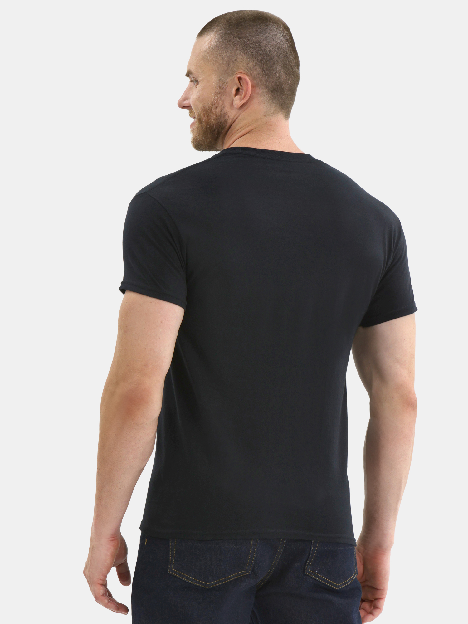 Nirvana Men's Smiley Logo Graphic T-Shirt photo 3