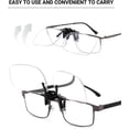thumbnail image 4 of Loupes à Clipser sur Lunettes de Lecture, Loupes Bloquant la Lumière Bleue pour Femmes Hommes, 4 of 5