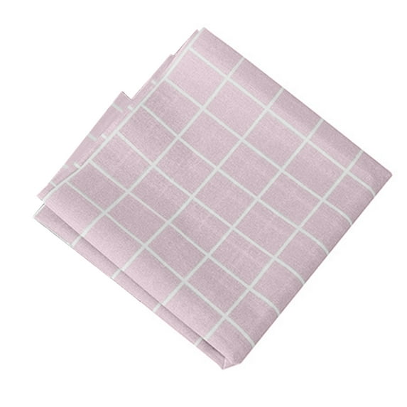 Manunclaims Table Cloth Durable Plaid Design Waterproof PEVA Dining Room Kitchen Table Protector Cover Home Decor Daily Use