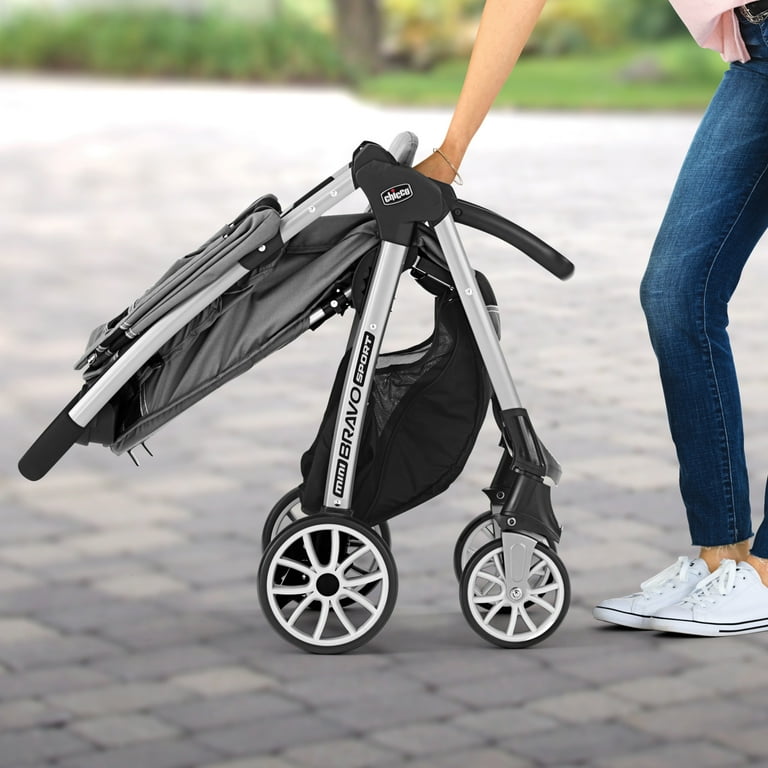 Free Shipping Chicco Mini Bravo Sport Travel System Carbon Grey New Walmart