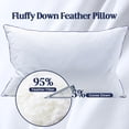 thumbnail image 2 of Juego de 2 Almohadas Puredown King Size con Plumón de Ganso, 2 of 6