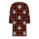 thumbnail image 5 of Batas de Navidad para mujer, ropa de casa, pijamas casuales, sueltos, de manga larga, batas de baño y camisones, pijamas de mujer, 5 of 7