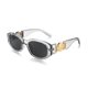 thumbnail image 1 of Gafas de Sol Retro con Montura Rectangular Vintage FEISEDY B2322, 1 of 6