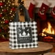 thumbnail image 1 of Bolsa de regalo navideña de tela no tejida | Bolsa plegable impermeable para guardar regalos navideños | Bolsa reutilizable navideña con asa resistente | Para dulces, pequeños regalos, decoración y, 1 of 6