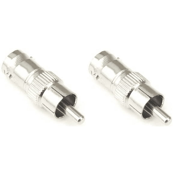 RiteAV - BNC Female to RCA Male Adapter - 2 Pack