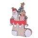 thumbnail image 1 of Adornos navideños de madera con forma de trineo de Papá Noel, calcetines, adornos para ventanas de escritorio., 1 of 2