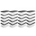 thumbnail image 1 of HOMZ 6-Quart Plastic Storage Bins with Snap-on Lids, Gray Lid, 20 Pack, 1 of 10