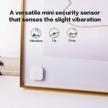 T1 Temperature and Humidity Sensor- Requires Aqara Hub, Supports Apple HomeKit, Alexa, Google, SmartThings - White