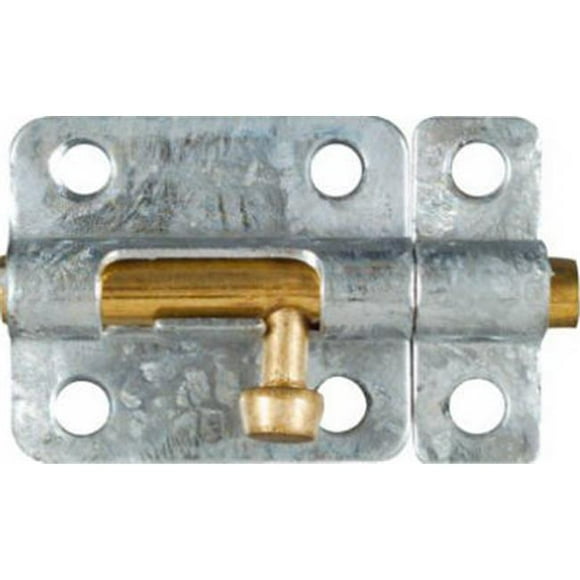 N151-852 2.5 in. Galvanized Barrel Bolt