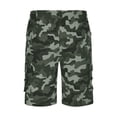 thumbnail image 5 of Zimjoy Mens Cargo Shorts Athletic Lightweight Breathable Casual Gym Work Mens Shorts Drawstring Elastic Waist Bermuda with Zipper Pockets Dark Gray 2XL, 5 of 6