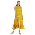thumbnail image 1 of Phagun Kurti Évasé Imprimé Occidental pour Femmes Sans Manches Tenue Traditionnelle Indienne, 1 of 7