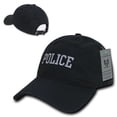 thumbnail image 2 of Relaxed MIL/LE Ripstop Cap, Police, Black, 2 of 3