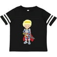 thumbnail image 3 of Inktastic Boy Prince, Knight In Shining Armor, Blond Hair Boys Toddler T-Shirt, 3 of 5